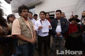 Indígenas dejaron carta para Gobierno de China en buzón de la Embajada en Quito