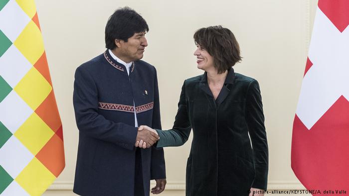 Evo Morales recibe apoyo europeo para Tren Bioceánico