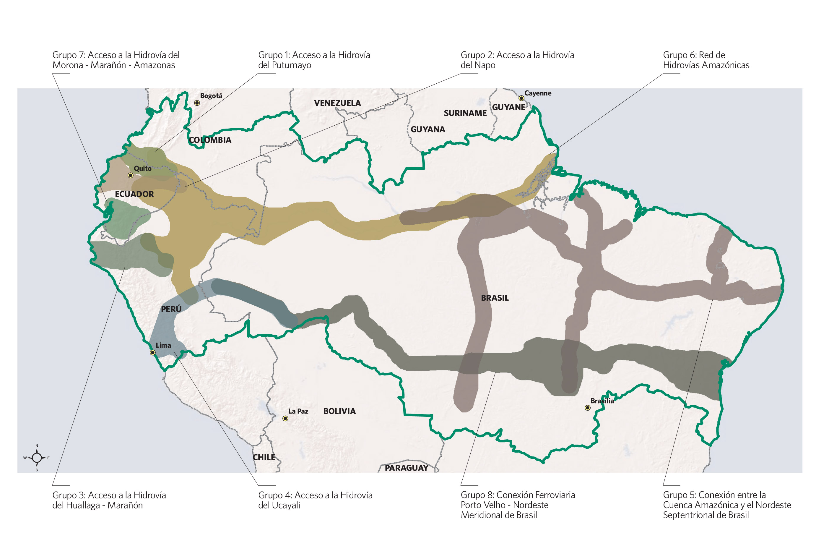 Boletín infraestructura y Buenas Practicas en la Cuenca Amazónica